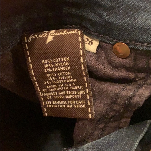 7 for all mankind jeans - Picture 6 of 6